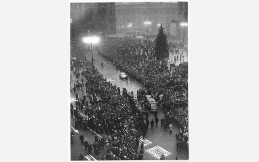 Strage alla Banca Nazionale dell'Agricoltura di Piazza Fontana - Funerali delle vittime_1969