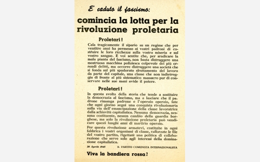  Partito comunista internazionale_26 Aprile 1945