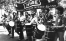 Manifestazione nazionale dei lavoratori metalmeccanici per il contratto - Spezzone lavoratori dell'Innse con tamburi_1979